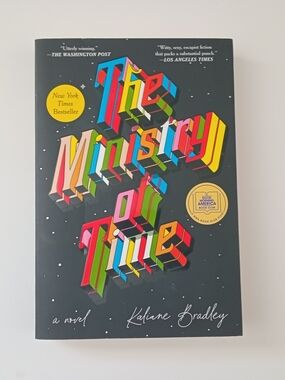 3/20$ The Ministry of Time by Kaliane Bradley Paperback Sci-Fi Romance Novel VG